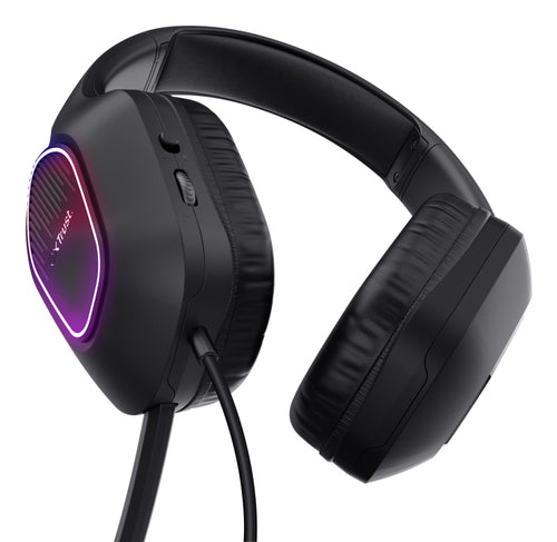 Trust GXT 416 ZIROX Headset Wired Head-band Gaming USB Type-A Black Trust GXT 416 ZIROX Headset Wired Head-band Gaming USB Type-A Black